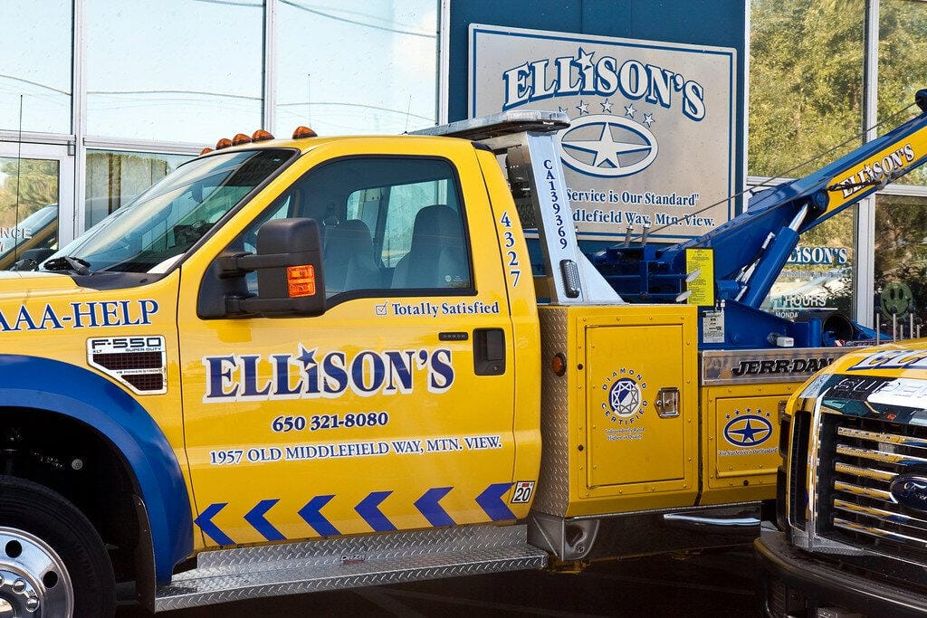 Ellisons Towing Inc 1