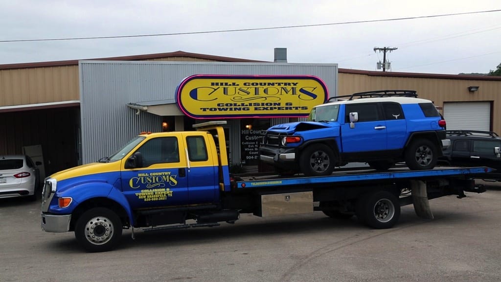 Hill Country Customs Collision Towing1