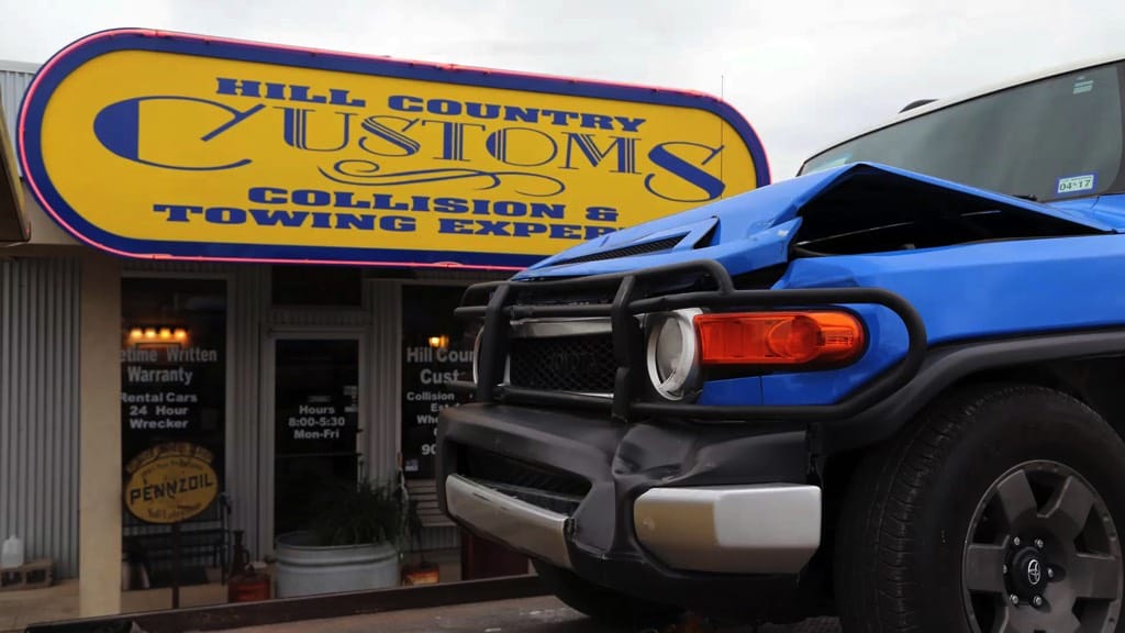 Hill Country Customs Collision Towing3