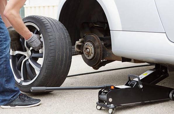 Tire Change Roadside Assistance